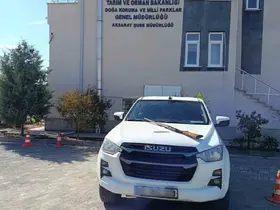 Aksaray’da belgesiz avcının tüfeğine el kondu

