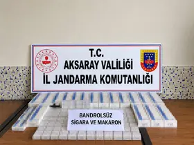 Aksaray’da kaçak sigara ve tütün operasyonu: 5 gözaltı
