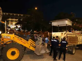 Aksu’da kaldırım işgallerine yönelik denetimler devam ediyor
