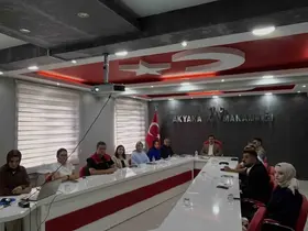 Akyaka’da kurum amirleri toplantısı gerçekleştirildi
