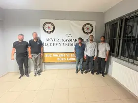Akyurt’ta polisten kaçan 5 şüpheli yakalandı
