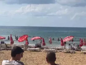 Alanya İncekum açıklarında deniz üzerinde hortum oluştu
