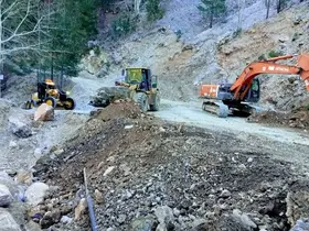 Alanya yollarında kış mesaisi sürüyor
