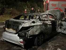 Alanya’da seyir halindeki otomobil alevlere teslim oldu
