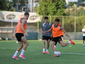 Alanyaspor, Beşiktaş maçı hazırlıklarına başladı
