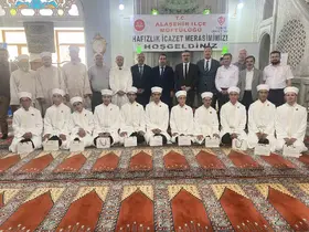 Alaşehir’de 11 öğrenci hafızlık icazeti aldı
