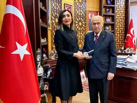 Alevi-Bektaşi Kültür ve Cemevi Başkanı Ersin’den MHP lideri Bahçeli’ye ziyaret
