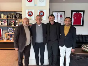 Ali Çamlı’dan TFF Başkanı Hacıosmanoğlu’na ziyaret
