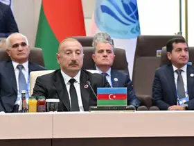 Aliyev: "Ermenistan ile ticaret hacminin artırılması ve yeni kara ulaşım bağlantılarının oluşturulması konusunda çalışıyoruz"
