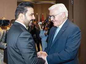 Almanya Cumhurbaşkanı Steinmeier, Irak Başbakanı Zeydi’yi kabul etti
