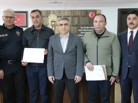 Amasya’da hayat kurtaran polisler: "Heimlich manevrasını hiç tereddüt etmeden uyguladık"
