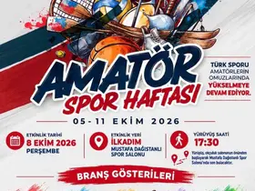 Amatör Spor Haftası kutlamaları
