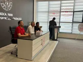 Amatörde antrenman sahaları için kura çekimi yapıldı
