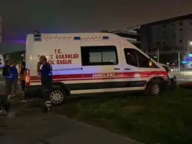 Ambulans ile otomobil çarpıştı: 6 yaralı

