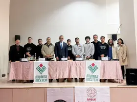 Anadolu Mektebi Cengiz Dağcı Paneli Anadolu İmam Hatip Lisesinde devam etti
