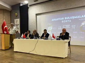Anahtar Parti Genel Merkezi Konya il teşkilatıyla bir araya geldi
