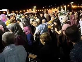 Ani bastıran yağmur düğünü takılar takılamadan dağıttı
