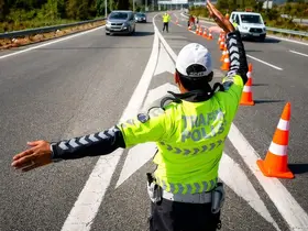 Ankara-Konya Yolunda Uyarı