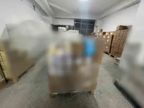 Ankara’da ruhsatsız işyerinde üretilen 49 bin bebek gıda ve bakım ürünü ele geçirildi