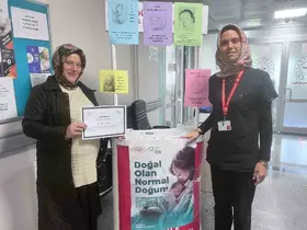 Anne adayları normal doğum konusunda bilgilendirildi
