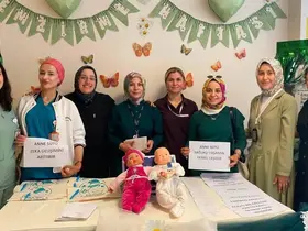 Anne sütünün önemi vatandaşlara anlatıldı

