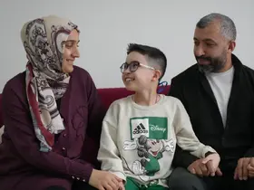 Anne ve babasından Ahmet Sami için "Umuda ortak olun" çağrısı
