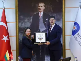 Antalya Büyükşehir Belediyesi ve Litvanya heyeti arasında işbirliği imkanları görüşüldü
