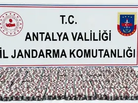 Antalya’da 6 bin 540 sentetik hap ele geçirildi
