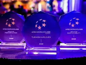 APEX’ten Türk Hava Yolları’na beşinci kez ödül
