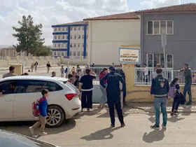 Araban içesinde okullarda güvenlik tedbirleri artırıldı
