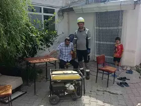 Aras EDAŞ’tan planlı bakım sürecinde hastaya mobil jeneratör desteği
