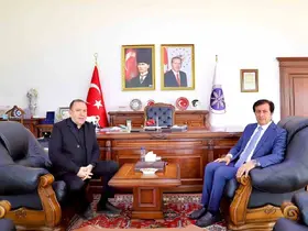 Ardahan TSO Başkanı Demirci’den Rektör Emiroğlu’na
