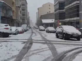 Ardahan’a kış geri geldi
