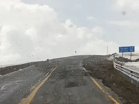 Ardahan’ın yüksek kesimlerinde kar yağışı etkili oldu
