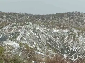 Arıcak’ta sağanak ve dolu etkili oldu
