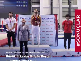 Artistik cimnastikte Kayseri’den tarihi başarı
