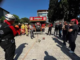 ASAK gönüllülerine orman yangınlarıyla mücadele eğitimi
