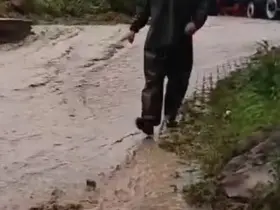 Aşırı yağış Develi’de sele dönüştü
