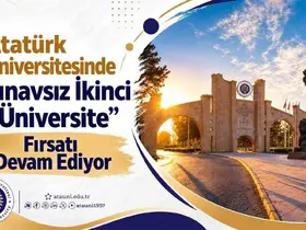 ATA-AÖF’te sınavsız ikinci üniversite başvuruları 25 Ekim’e kadar devam ediyor
