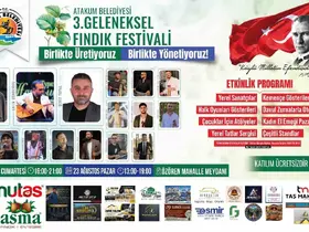 Atakum’da Geleneksel Fındık Festivali başlıyor
