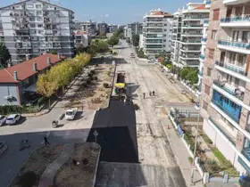 Ataşehir ve Harmandalı’da yollar asfaltlanıyor
