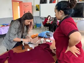 Atça’da atıklar sanata dönüştü
