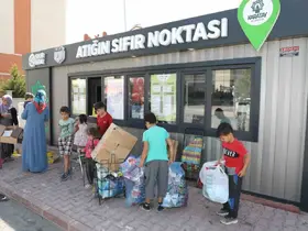 "Atığın Sıfır Noktası" ile 2 bin 668 ton atık geri dönüşüme kazandırıldı