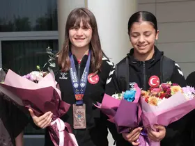 Avrupa Şampiyonası’ndan dönen milli sporcular Cizre’de
