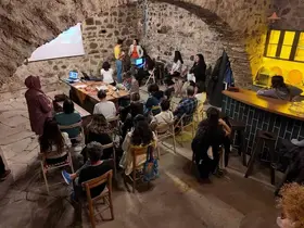 Avrupalı gençlerden Mudurnu’da tarihe dokunuş
