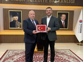 Avrupalı Türk Girişimciler Birliği’nden Karabük’te iki önemli ziyaret
