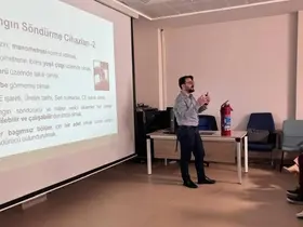 Ayancık’ta sağlıkçılara afet bilgilendirmesi
