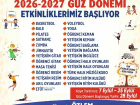 Aydın Büyükşehir Belediyesi Güz Dönemi etkinlikleri başlıyor
