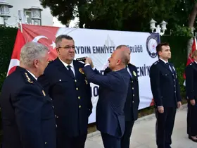 Aydın Emniyeti’nde terfi töreni düzenlendi
