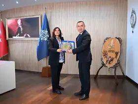 Aydın - Özbekistan iş birliği için görüşme
